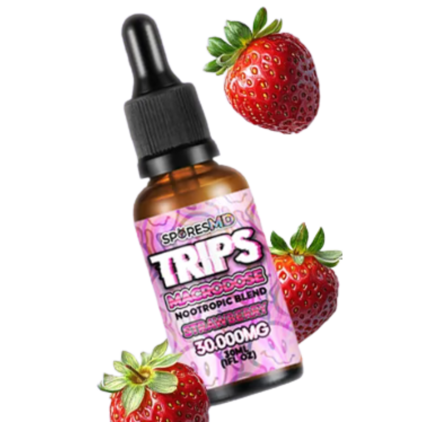 Trips Macrodose Nootropic Infused Tinctures 30,000mg