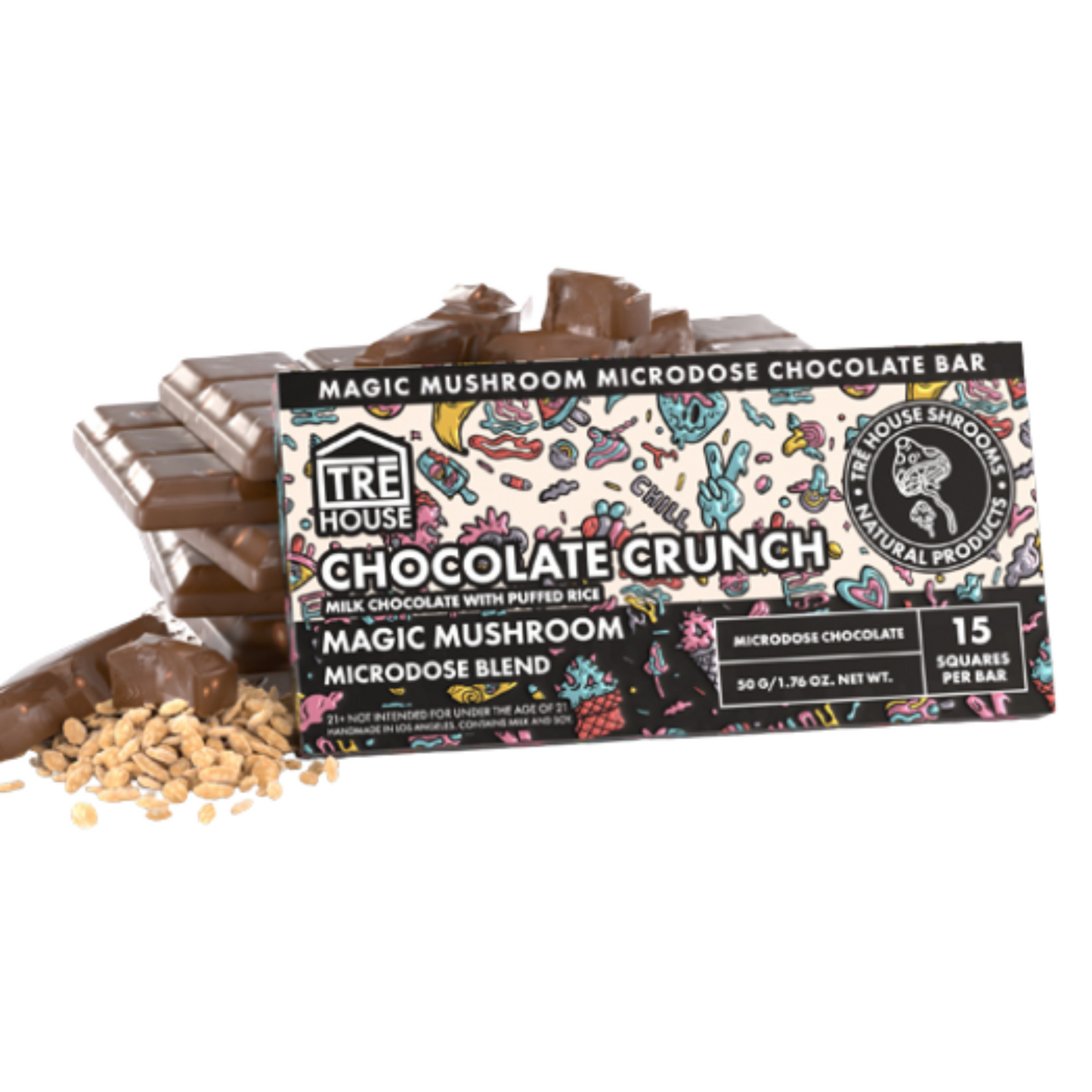 Tre House Magic Mushroom Chocolate Bars
