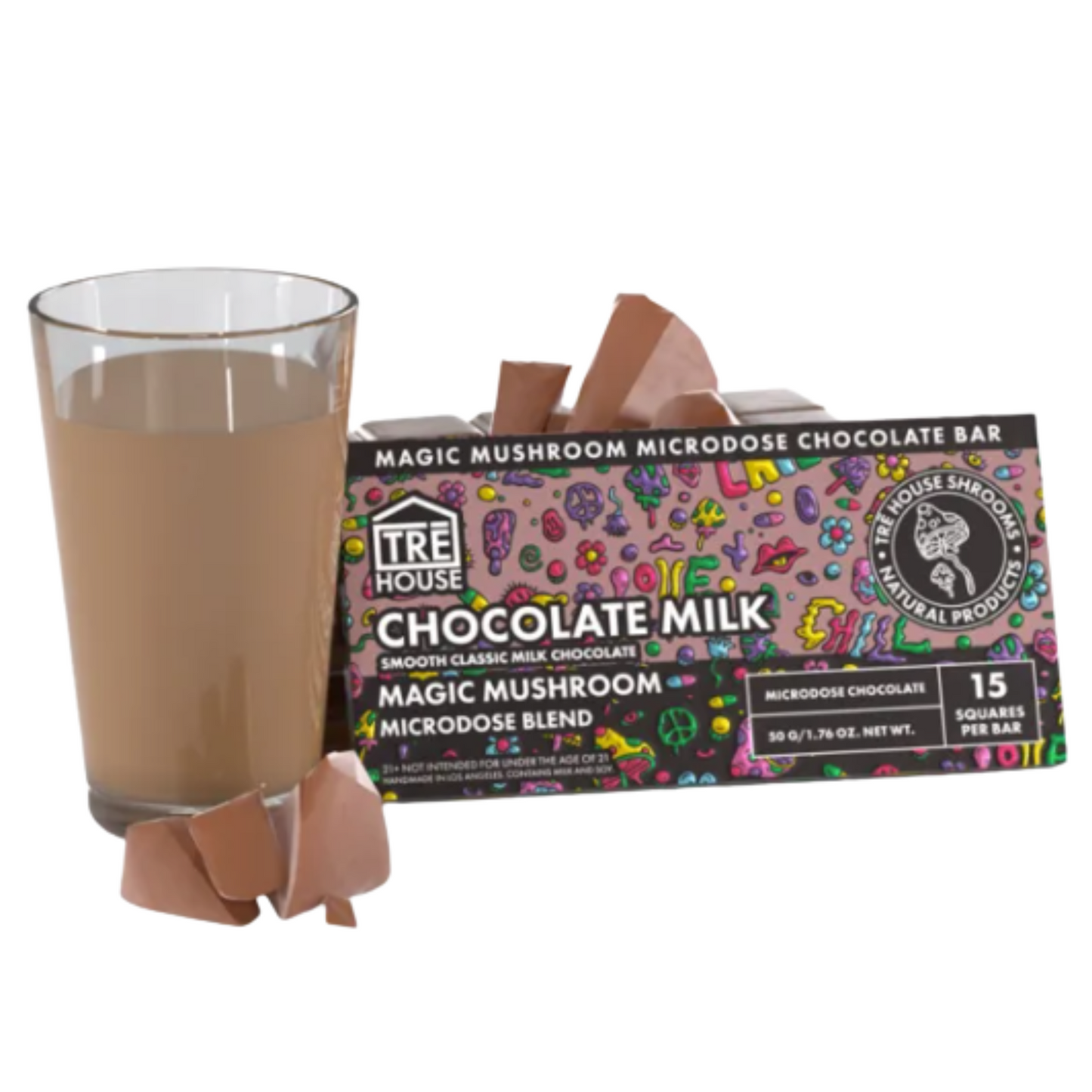 Tre House Magic Mushroom Chocolate Bars