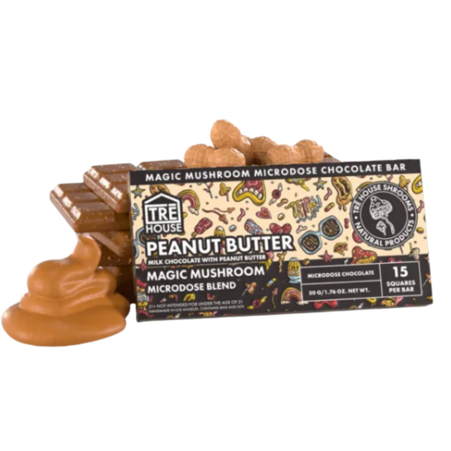 Tre House Magic Mushroom Chocolate Bars