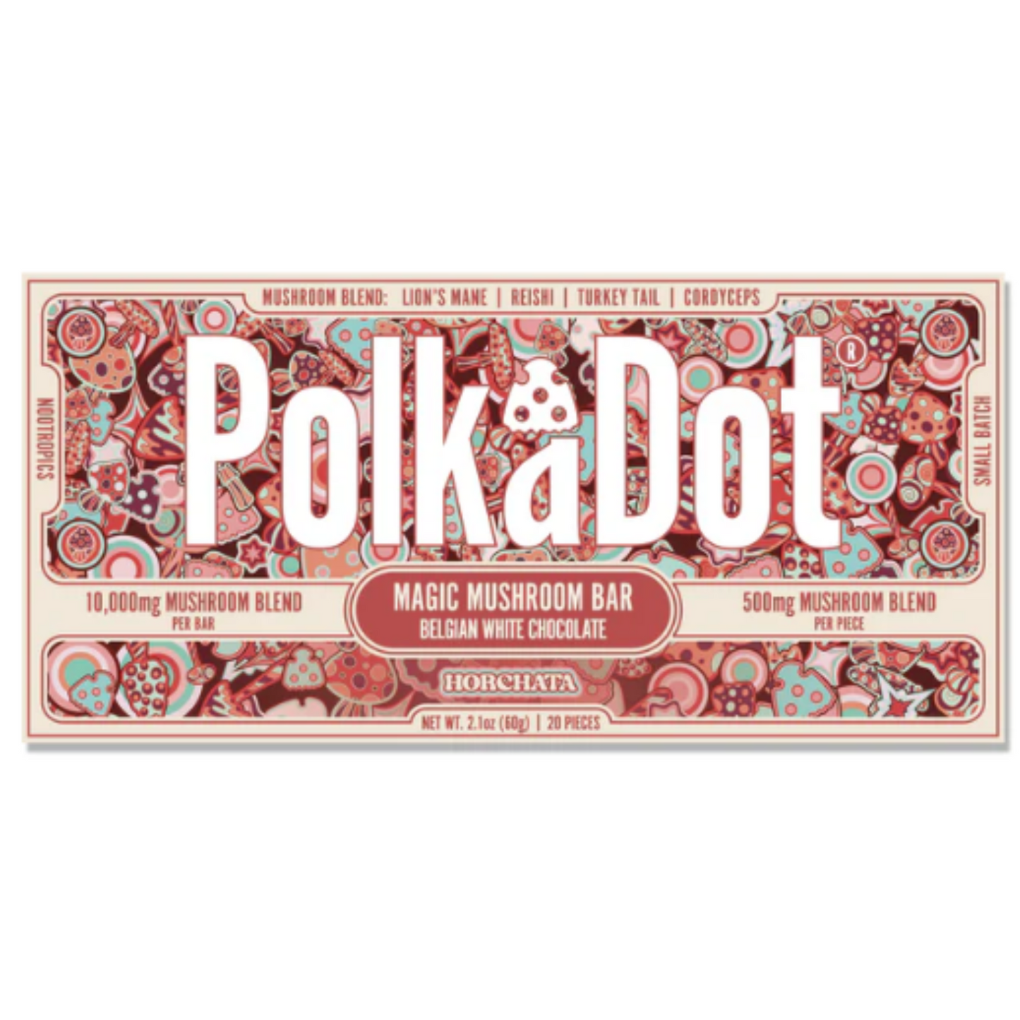 Polk-a-Dot 10,000mg Mushroom Bars
