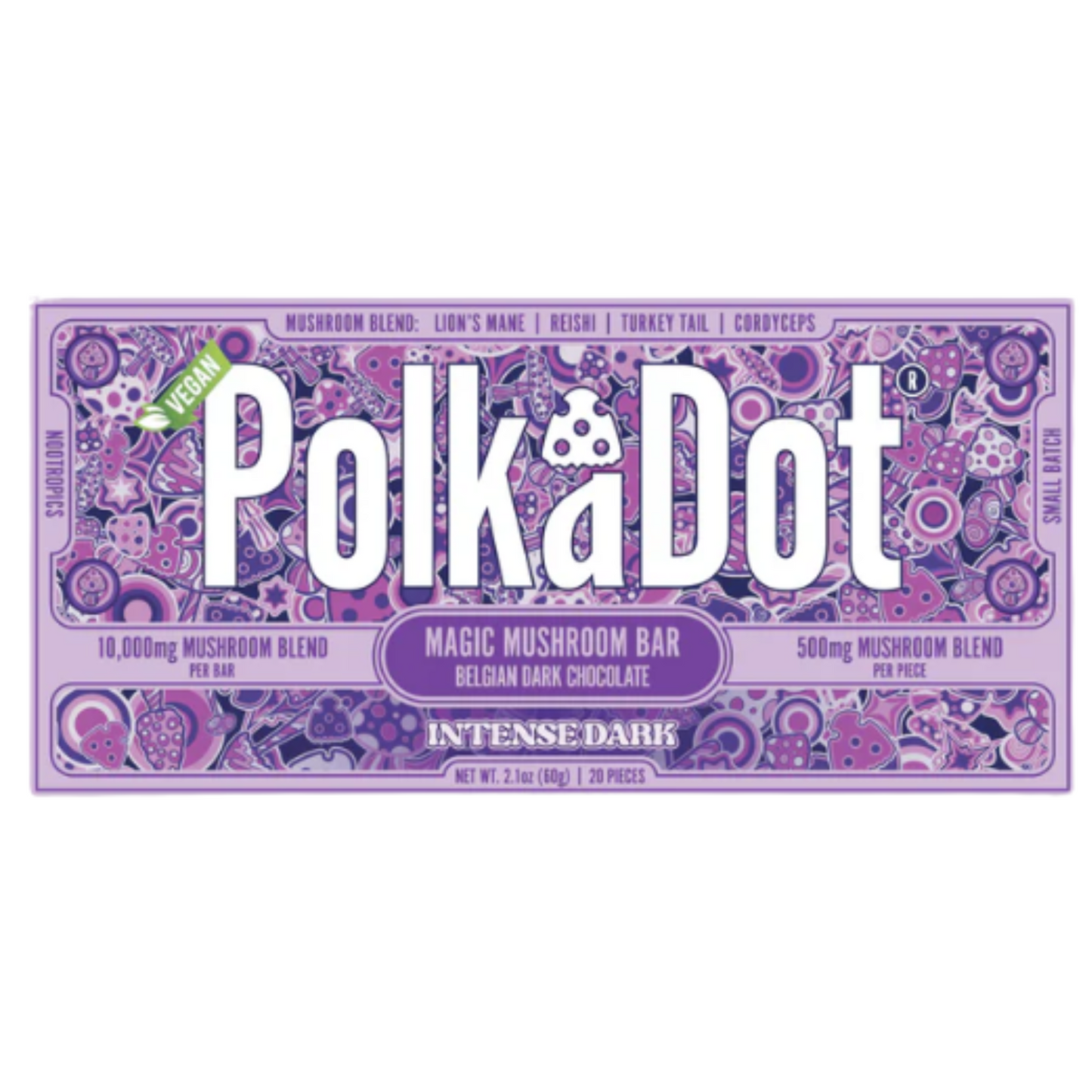 Polk-a-Dot 10,000mg Mushroom Bars