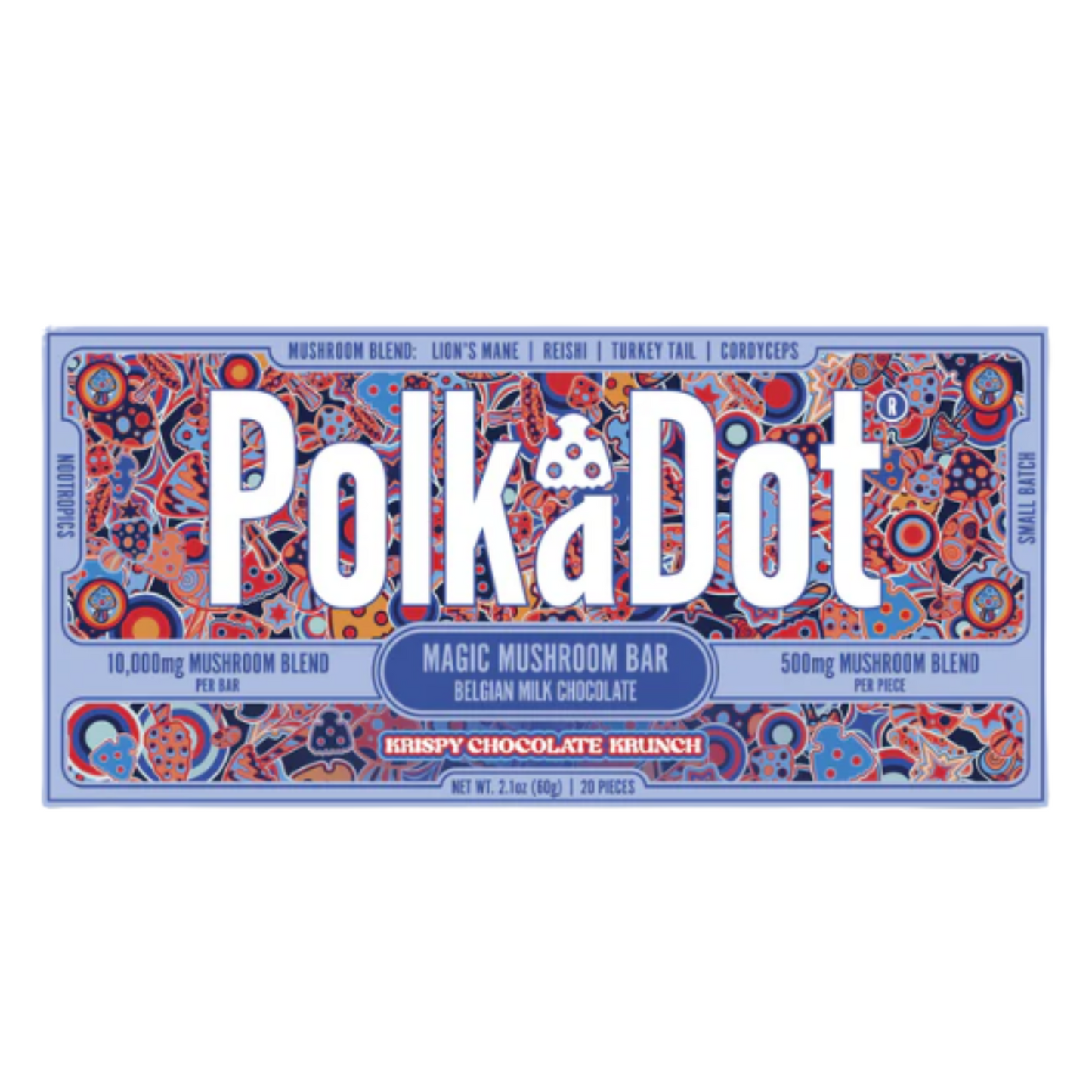 Polk-a-Dot 10,000mg Mushroom Bars