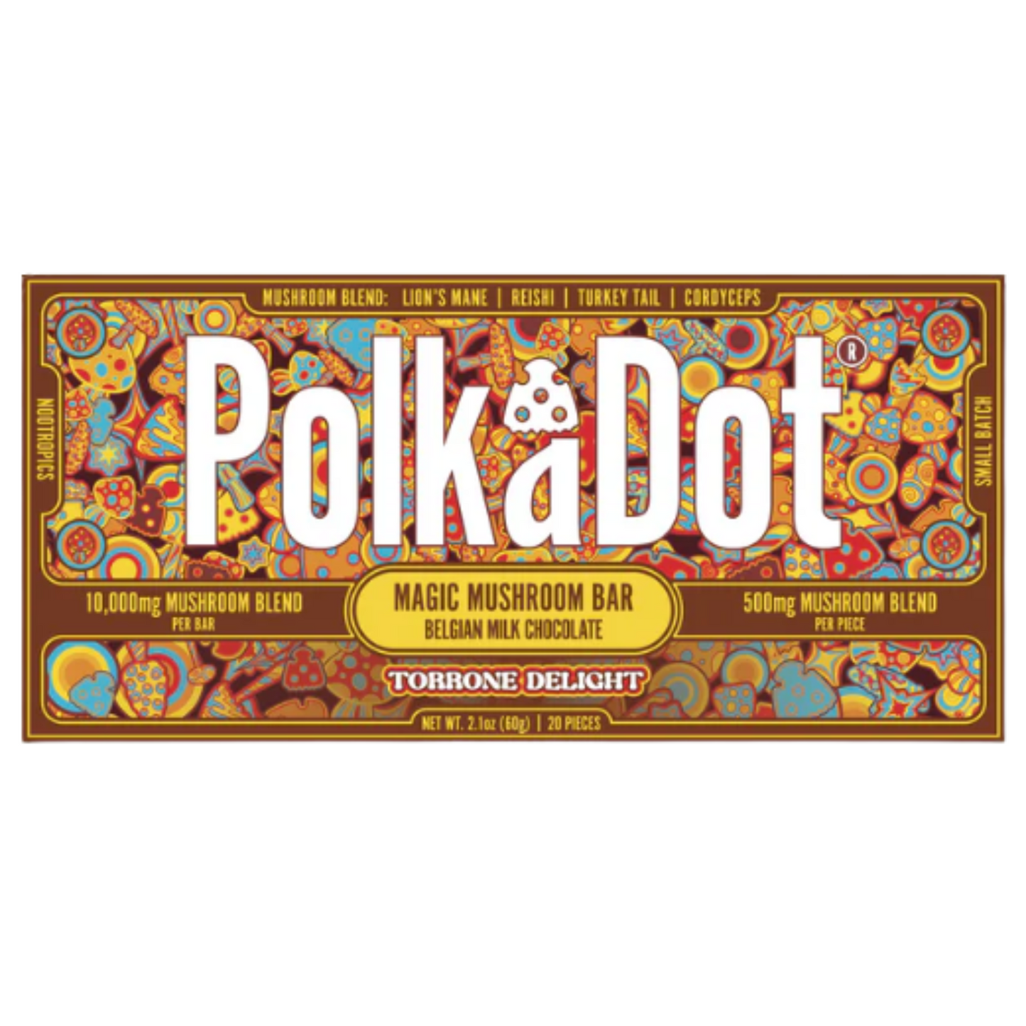 Polk-a-Dot 10,000mg Mushroom Bars