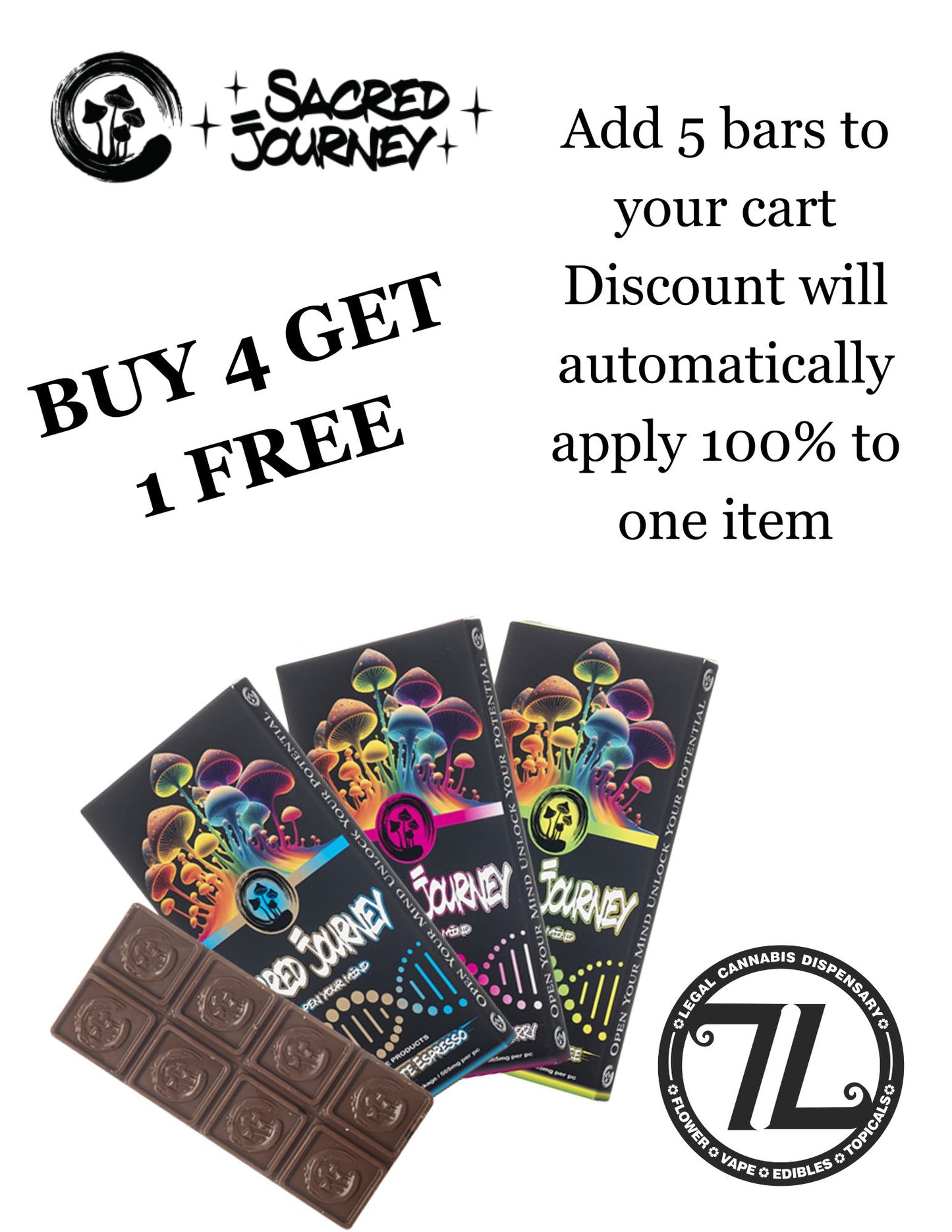 Sacred Journey Chocolate Bar