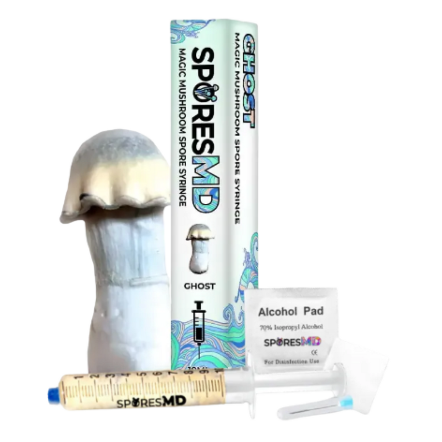 SporesMD Psilocybe Cubensis Spores 10ml