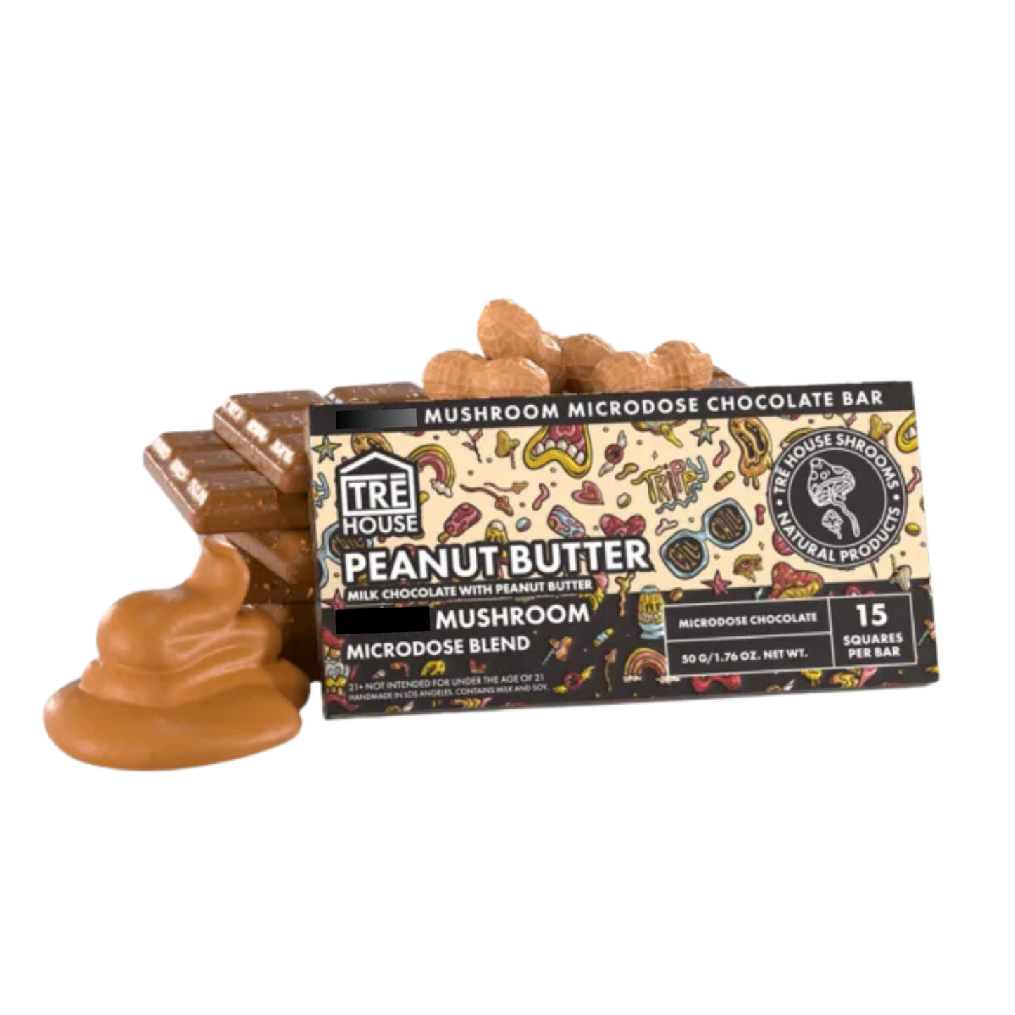 Tre House Mushroom Chocolate Bars