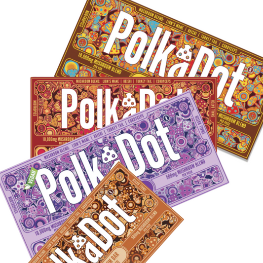 Polk-a-Dot 10,000mg Mushroom Bars