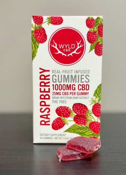 Wyld CBD Raspberry Gummies