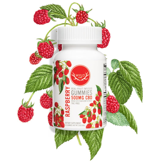 Wyld CBD Raspberry Gummies