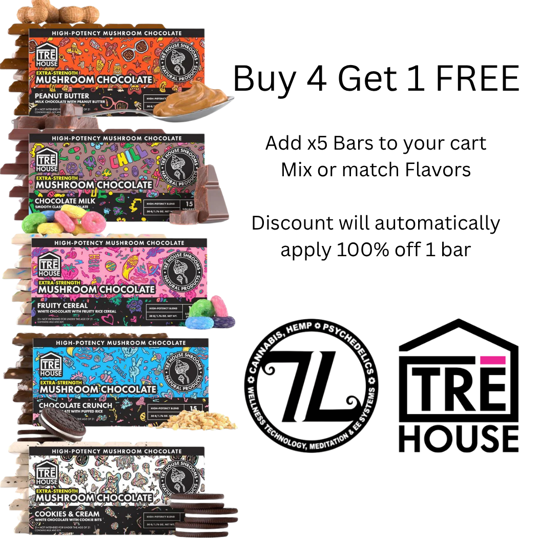 Tre House Mushroom Extra Strength Chocolate Bars