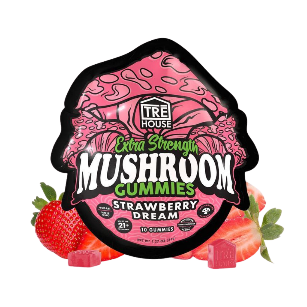Tre House Extra Strength Mushroom Gummies