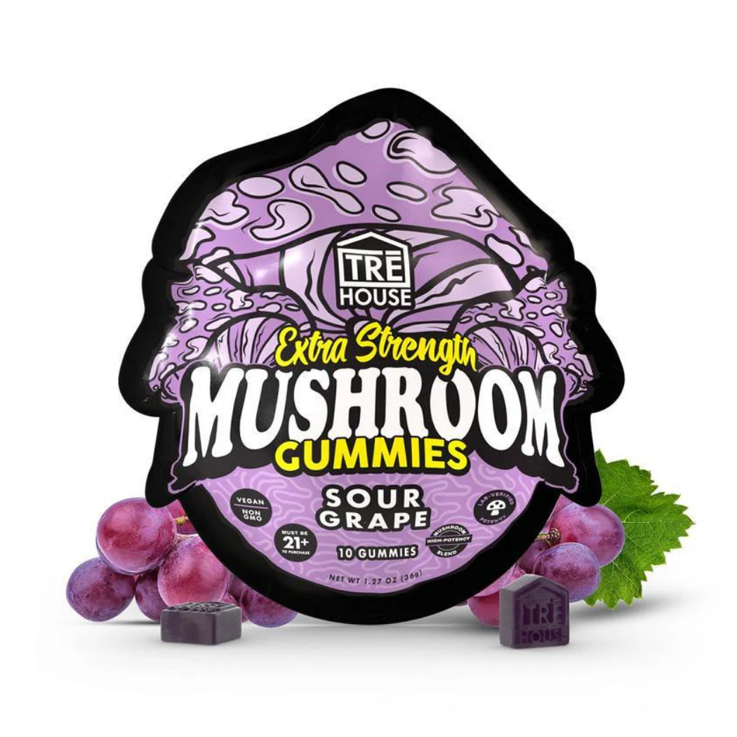 Tre House Extra Strength Mushroom Gummies