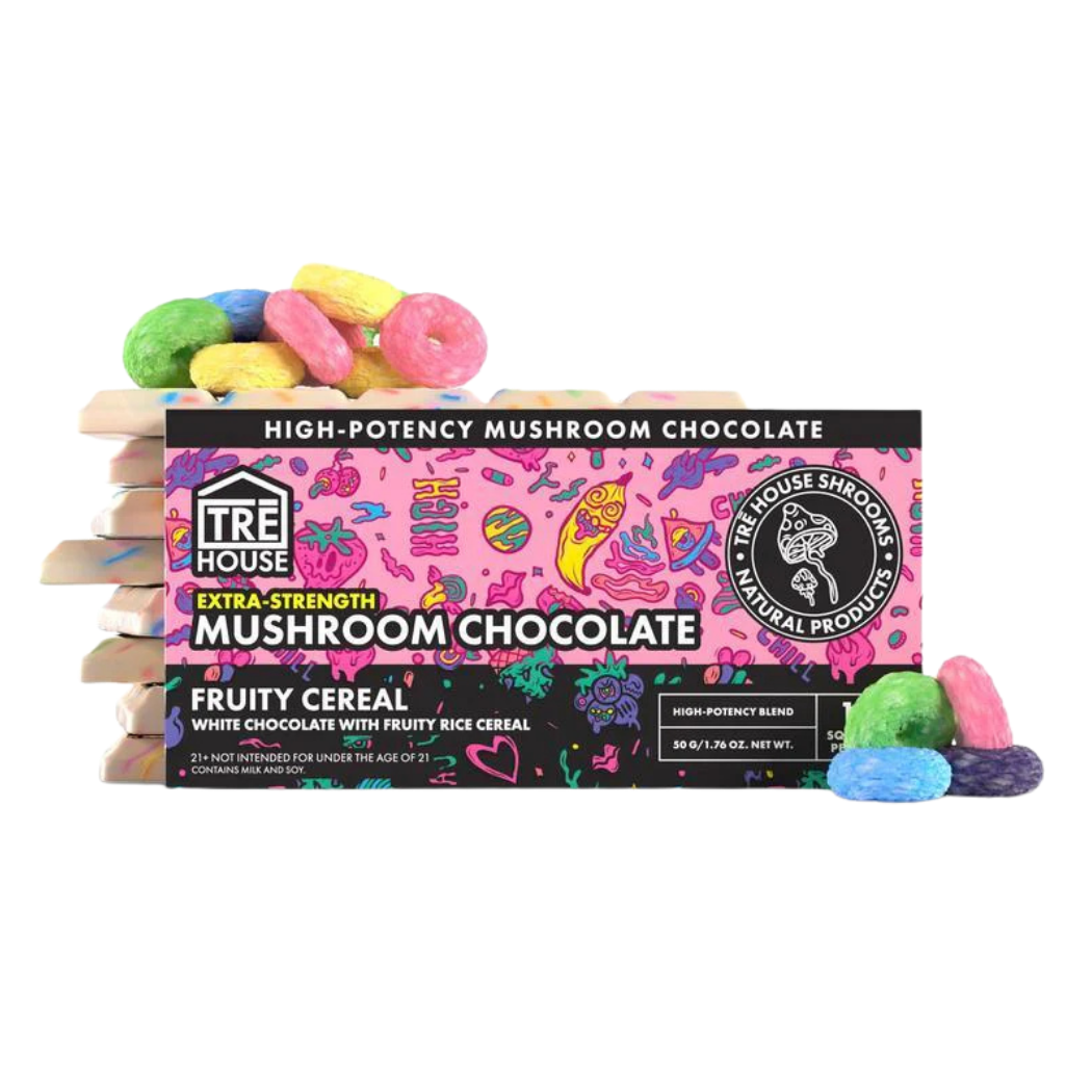 Tre House Mushroom Extra Strength Chocolate Bars