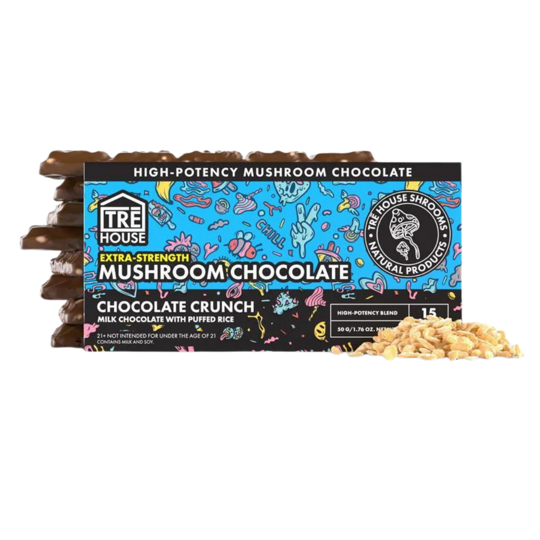 Tre House Mushroom Extra Strength Chocolate Bars