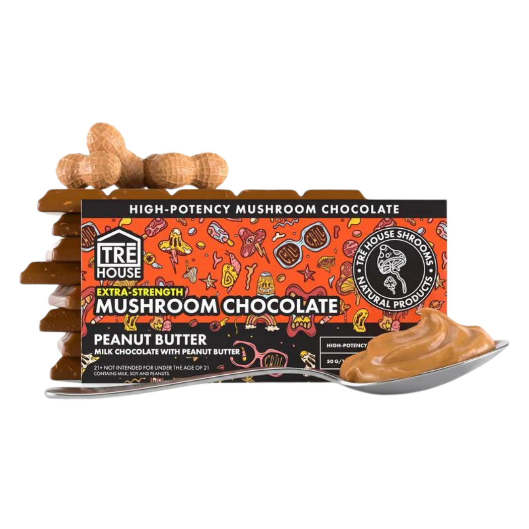 Tre House Mushroom Extra Strength Chocolate Bars